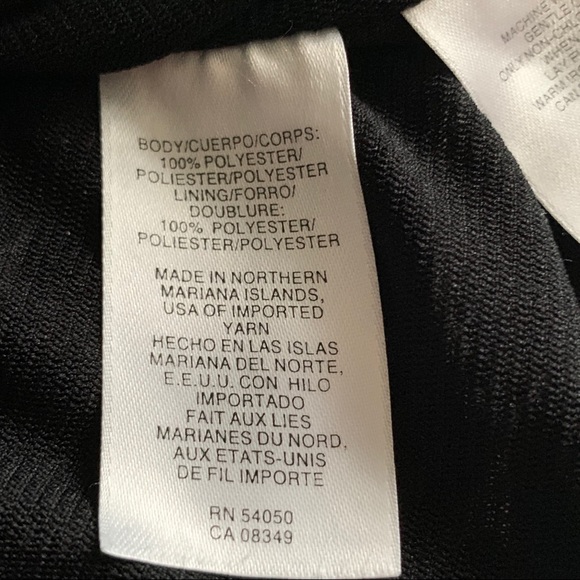 Jones New York Collection Petite Faux Wrap Top - Picture 7 of 8